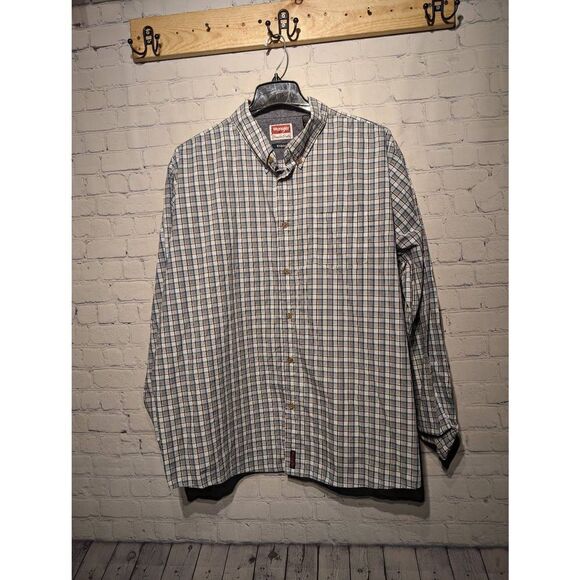 Wrangler Long-Sleeved button-down shirt 2x - Picture 1 of 4